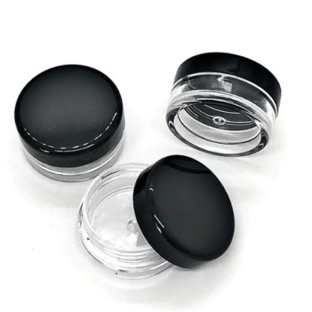 3 x kierrepurkki 5ml musta kansi 6417850091975 3 x kierrepurkki 5ml musta kansi