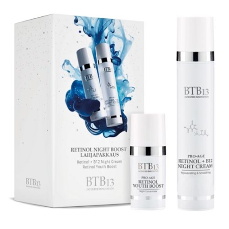 BTB13 Retinol Night Boost - Lahjapakkaus