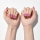DASHING DIVA - Glaze Semi Cured Solid Color Gel Nail Strips Mauve Rose