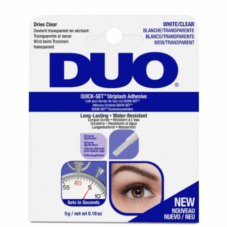 DUO Ripsiliima - DUO Quick Set Striplash Adhesive, Kirkas