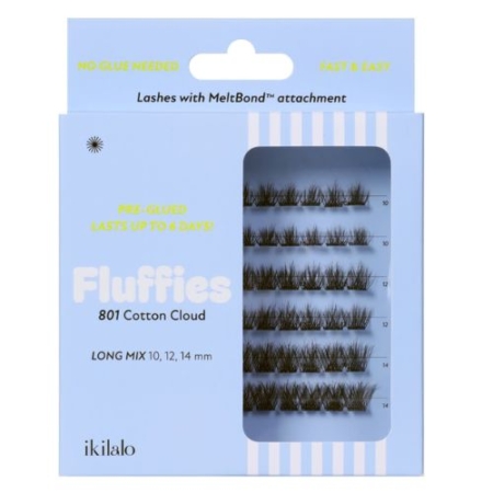 Fluffies MeltBond® Pre-glued -ripset_ 801 Cotton Cloud