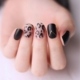 GLOSSY BLOSSOM - Kynsitarrat - Black Leopard Matt