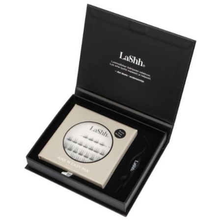 LaShh AIRE M EASY MIX BLACK EDITION (musta liima ja non stick pinsetit)