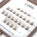 LaShh BROWN NUDE M EASY MIX itseliimautuvat ripsipalat