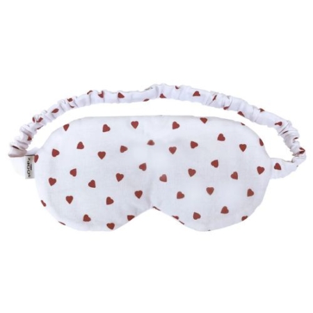 Lämmitettävä Silmämaski. Puuvillaa. Pestävä päällinen.