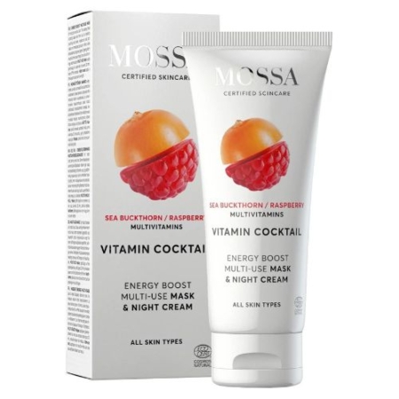 MOSSA Vitamin Cocktail Energy Boost Multi-Use Mask & Night Cream