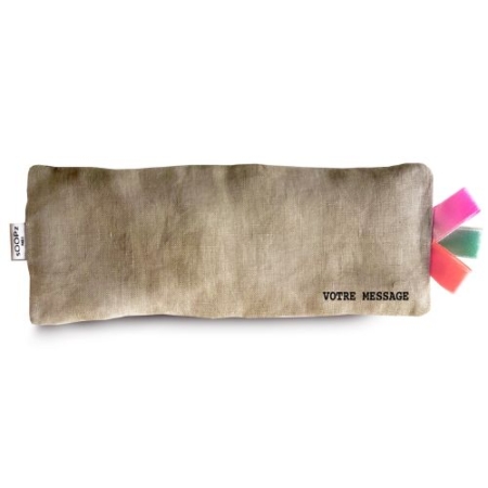 Silmätyyny pellavasta