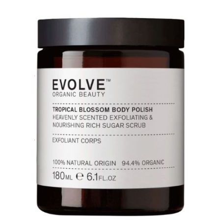 Sokerikuorinta - EVOLVE Organic Beauty Tropical Blossom Body Polish