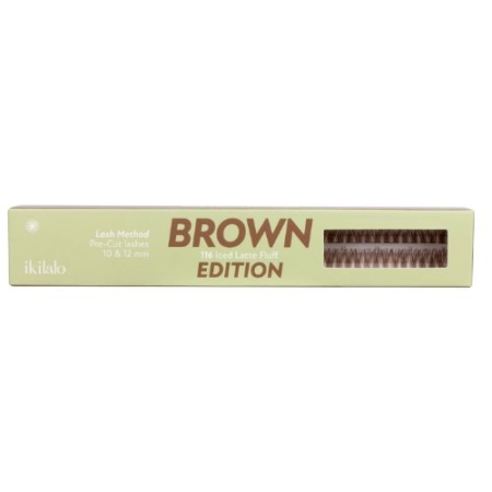 ikilalo 116 Brown Edition Pre-Cut -ripset 116 Iced Latte Fluff